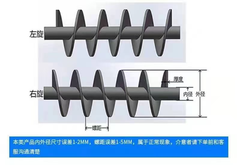 开封市不锈钢螺旋叶片蛟龙叶片 - 一站式服务